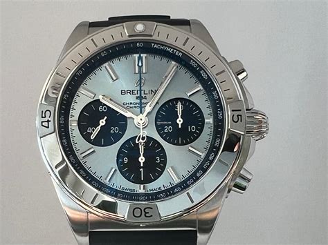 breitling chronomat ice blue